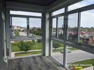Balcony enclosure , Linden Woods , Winnipeg , Manitoba 2