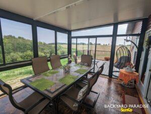 Black studio sunroom Notre dame de Lourdes , Manitoba 1