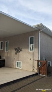 Fixed awning, Portage la Prairie , Manitoba