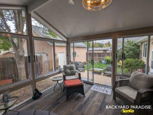 Sandalwood and White Gable sunroom,Fort Garry, Winnipeg , Manitoba 3