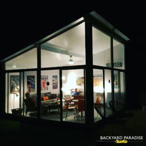 White free standing pool house ,Westwood , Winnipeg , Manitoba 5