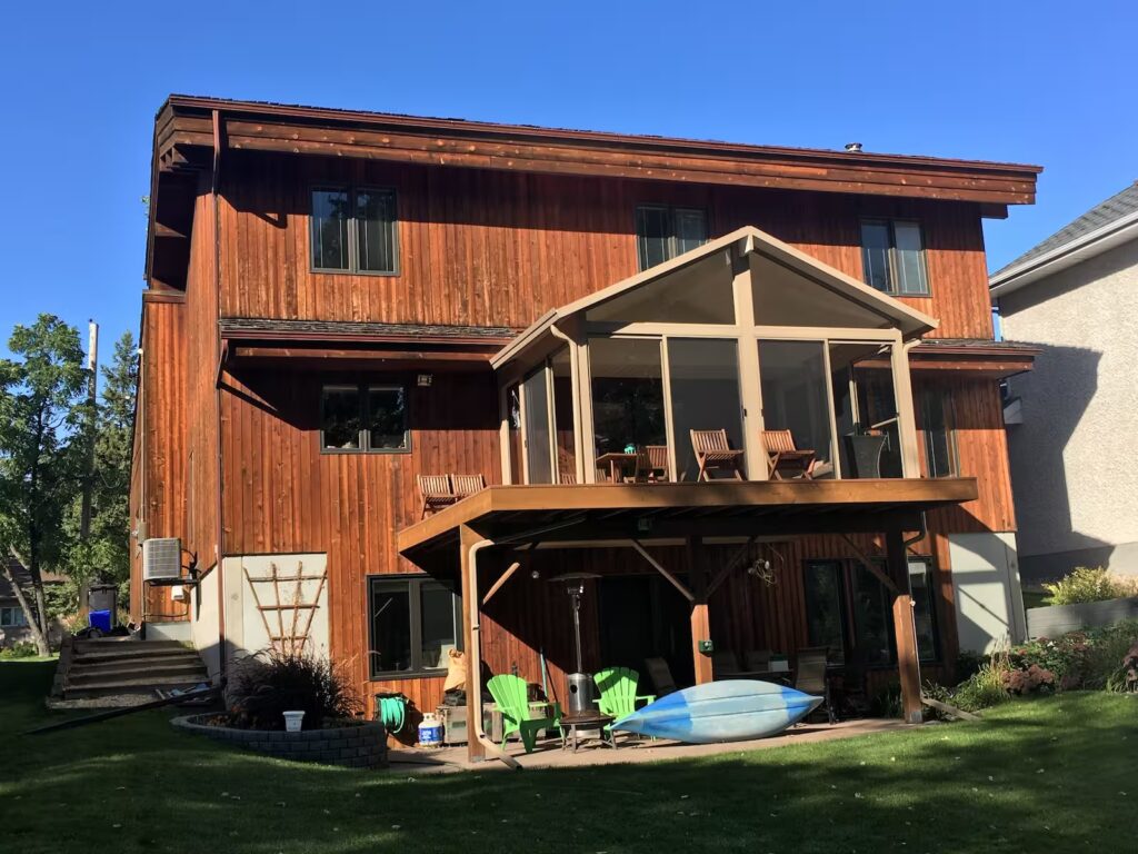 sandalwood gable sunroom by SunCo in Westwood, Winnipeg